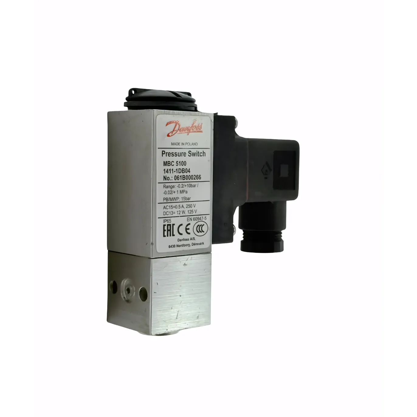 Danfoss Pressure Switch MBC 5100-1411-1DB04