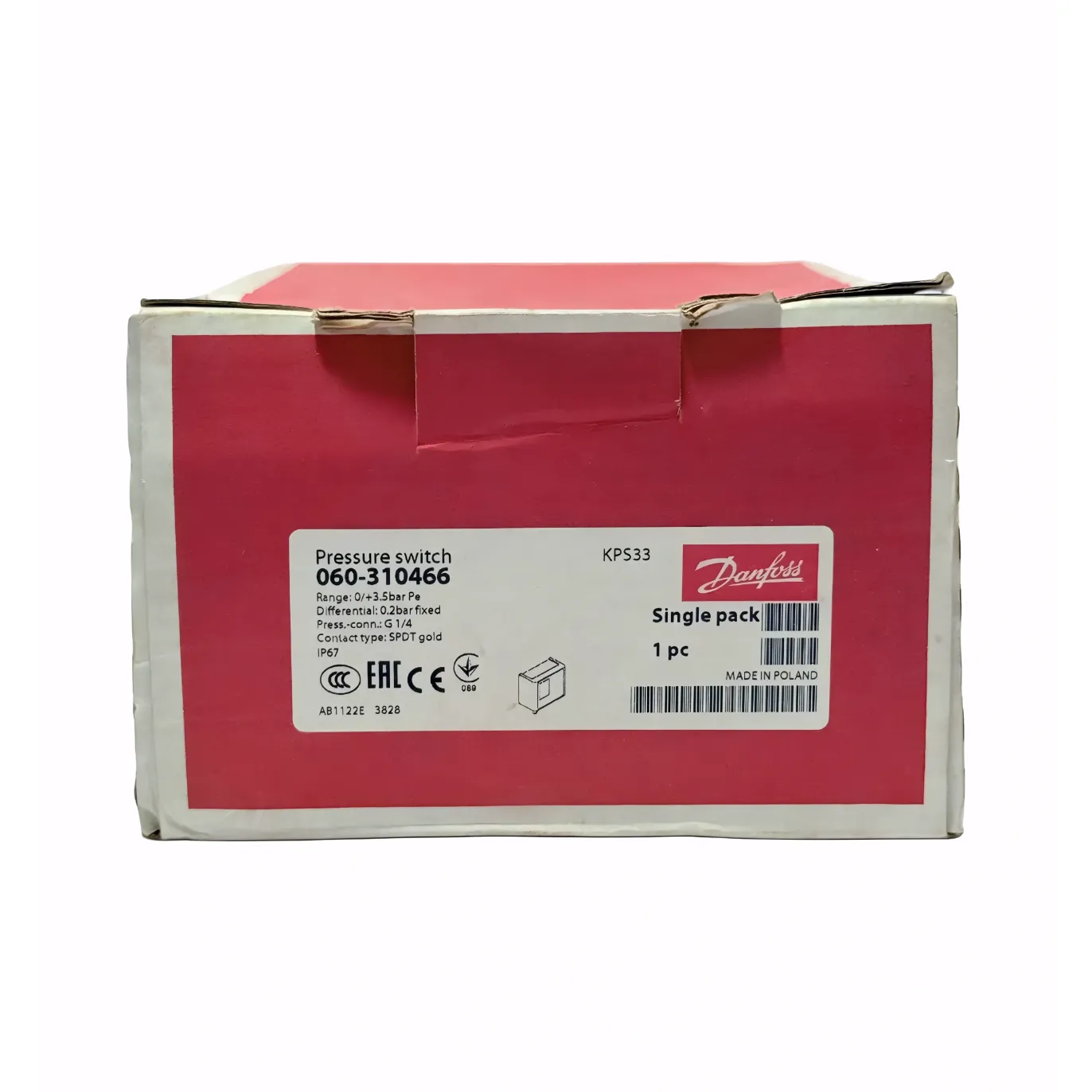 Danfoss Pressure Switch KPS33