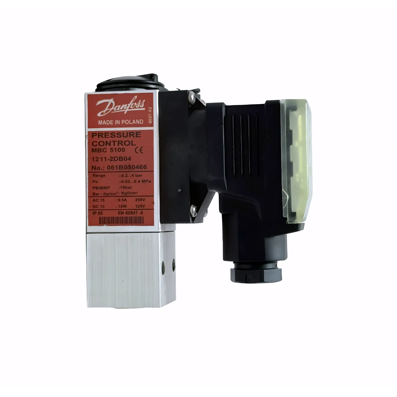 Danfoss Pressure Switch MBC 5100-1211-2DB04