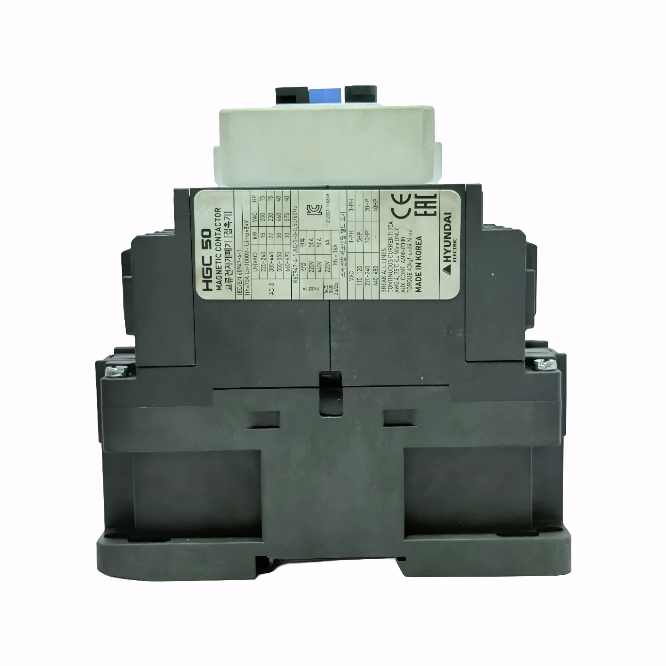 Hyundai Magnetic Contactor HGC5022NS X380