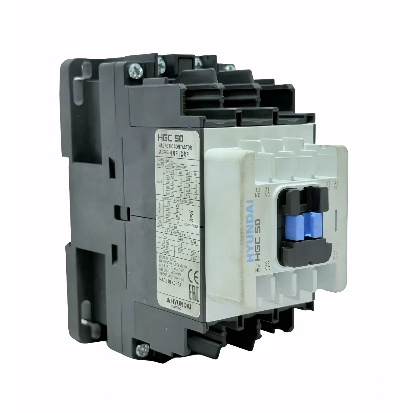 Hyundai Magnetic Contactor HGC5022NS X380