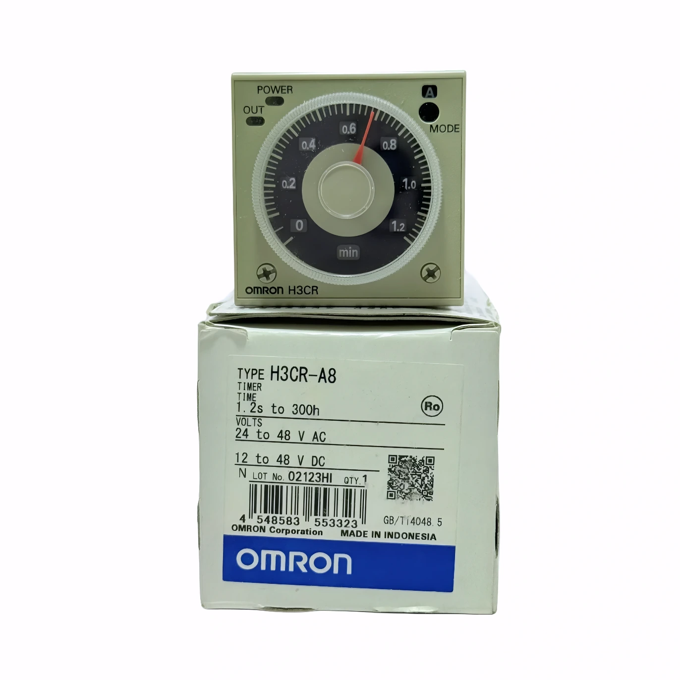 Omron Timer Relay H3CR-A8 24-48 VAC