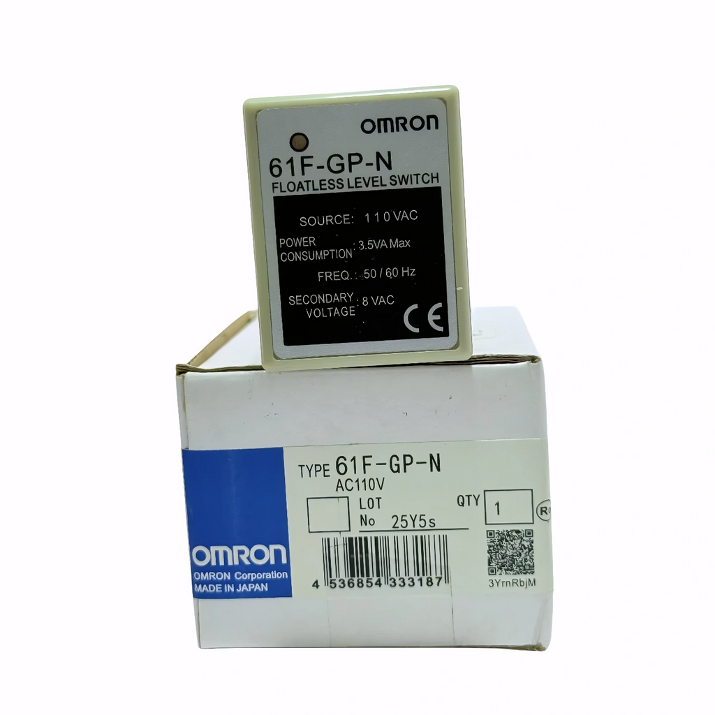 Omron Floatless Level Switch 61F-GP-N 110VAC