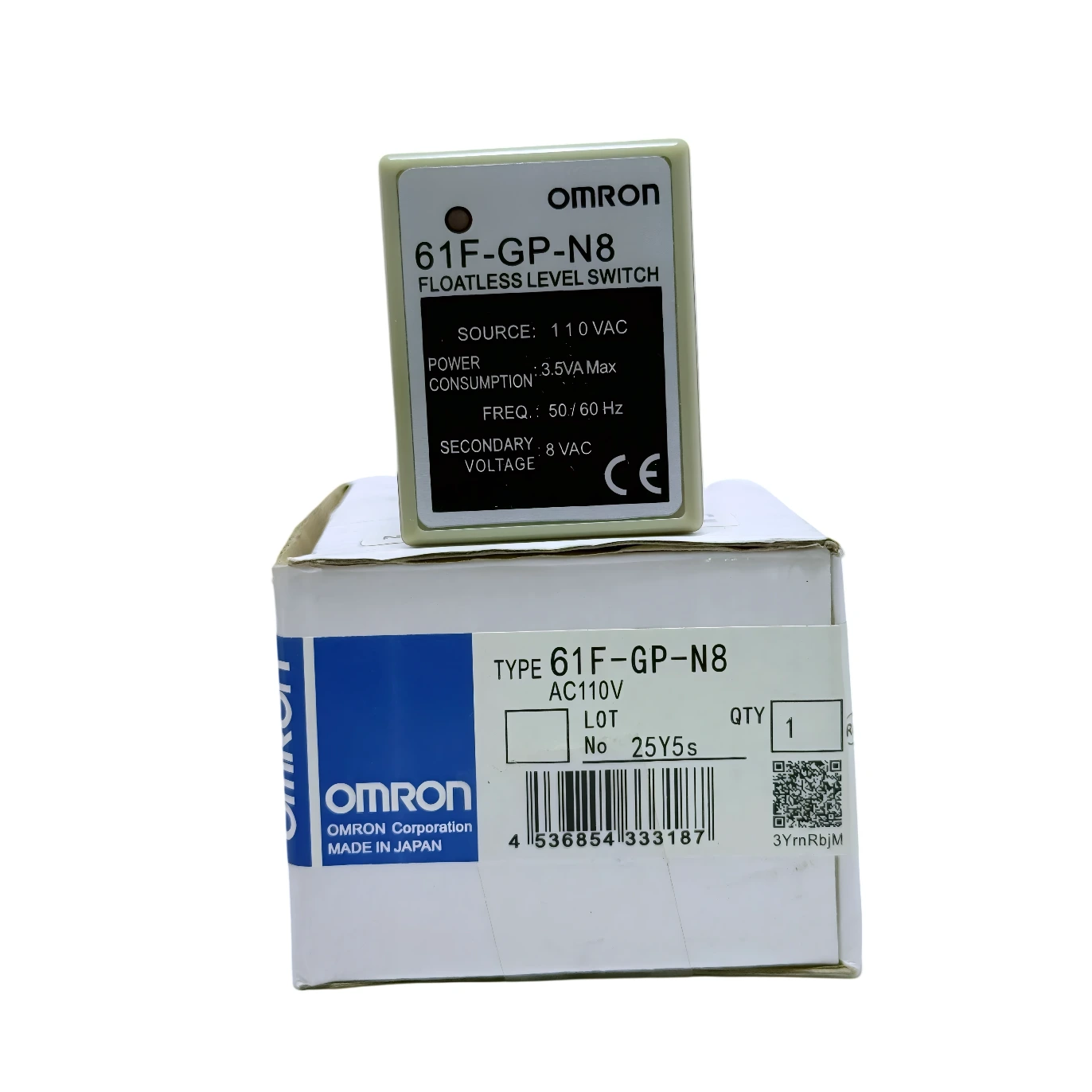 Omron Flaotless Level Switch 61F-GP-N8 110VAC