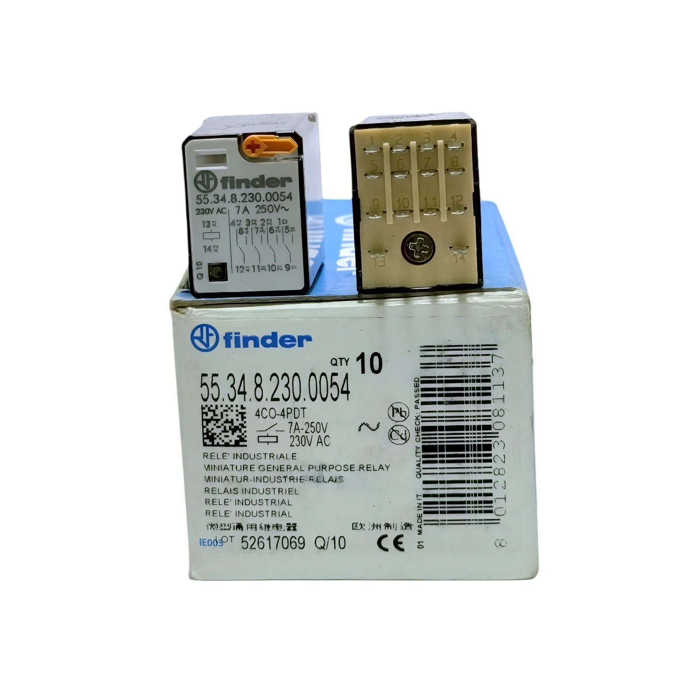 Finder Relay Switch 55.34.8.230.0054