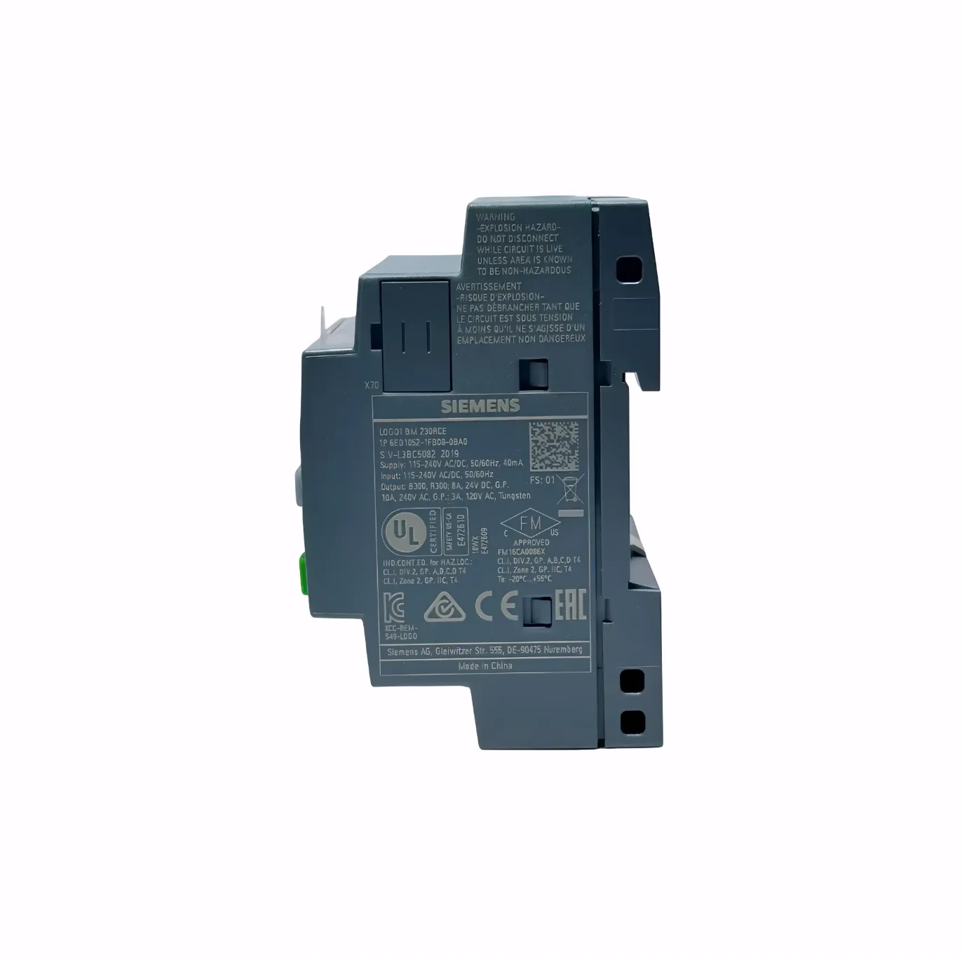 Siemens LOGO 230RCE 6ED1052-1FB08-0BA0