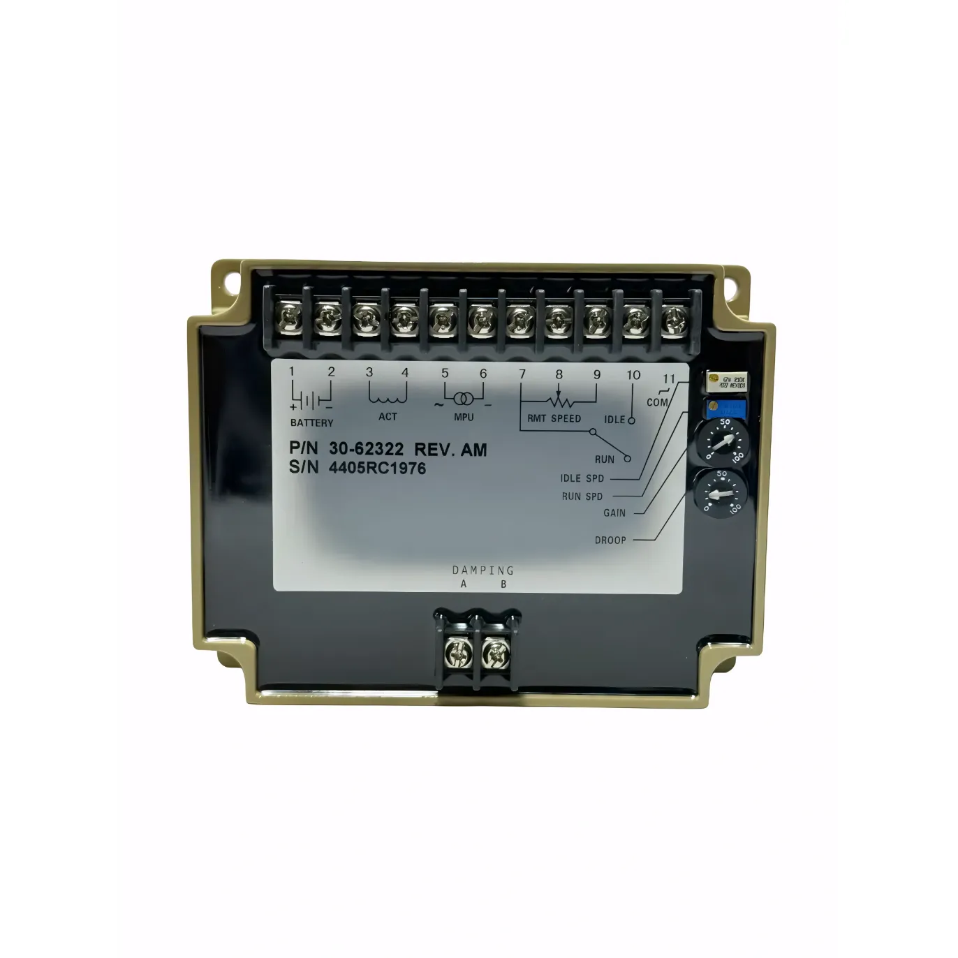 CUMMINS GOVERNOR SPEED CONTROLLER P/N 3062322