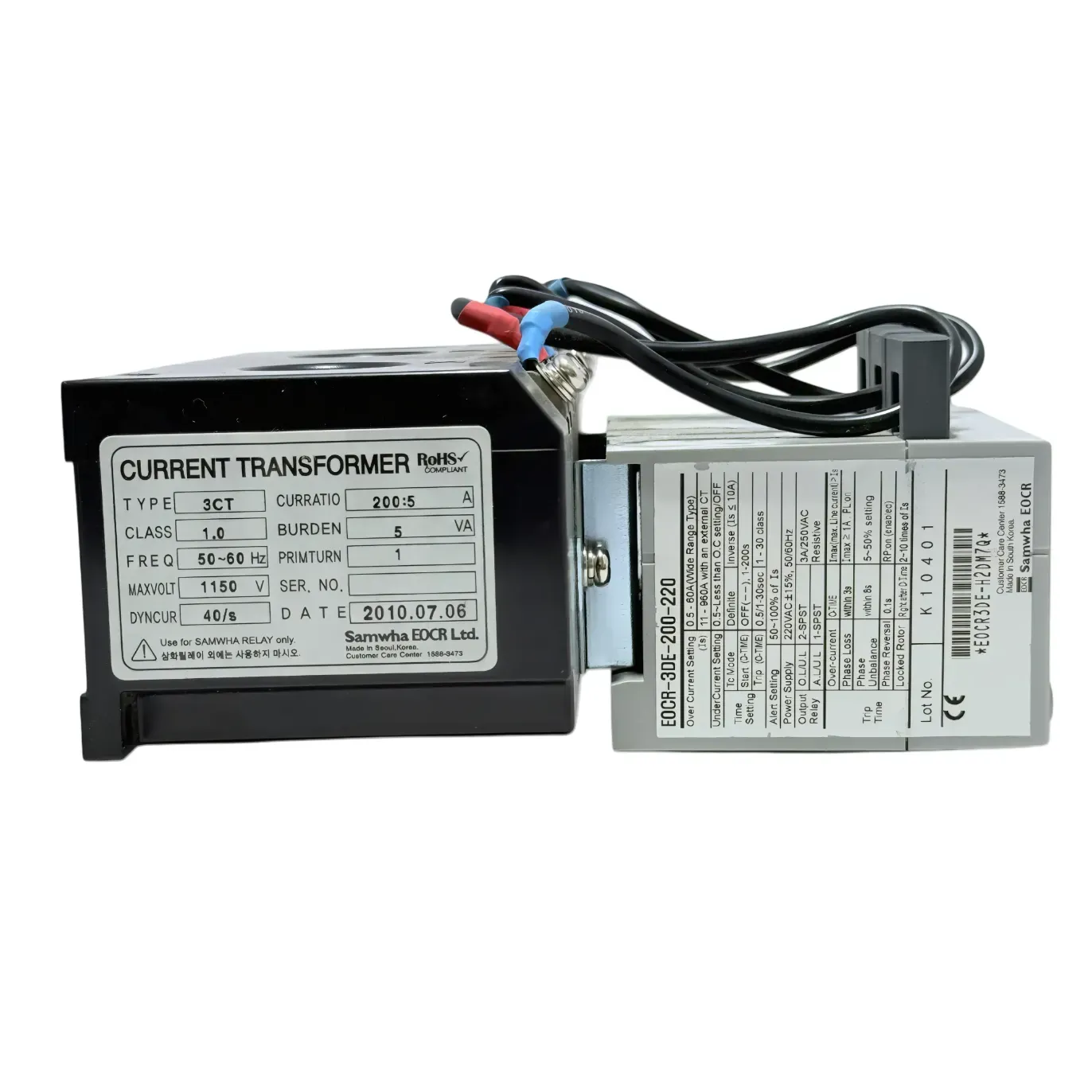 SCHNEIDER ELECTRIC EOCR3DE 220V AC