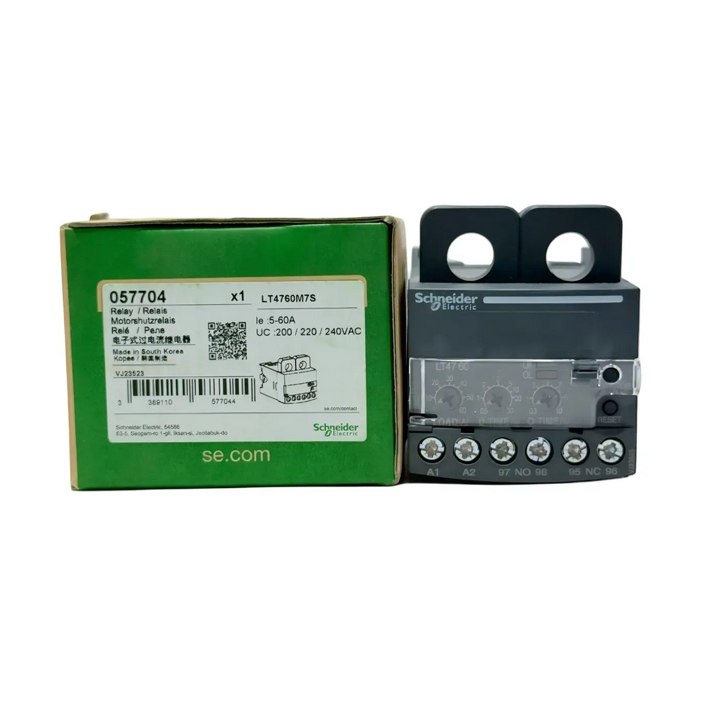 SCHNEIDER ELECTRIC Electronic Over Current Relay 220V AC LT4760M7S