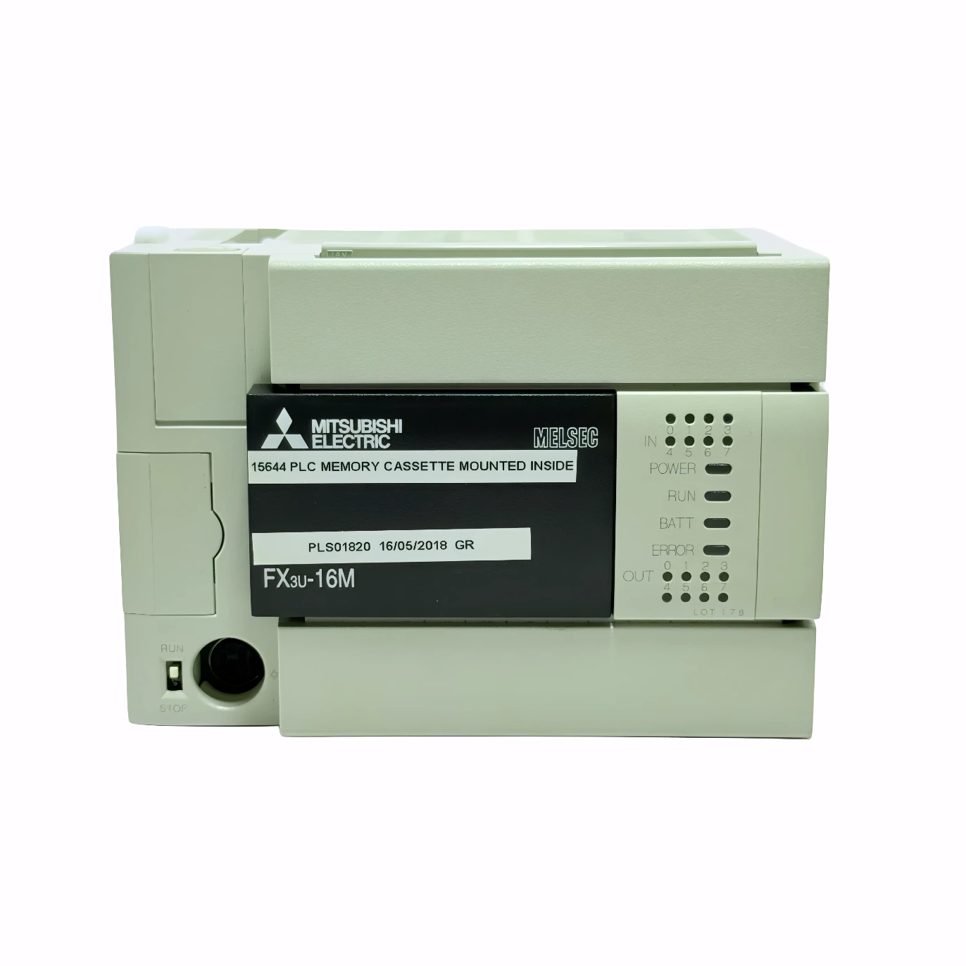 TeamTec Mitsubishi PLC FX3U-16MR-ES 15644