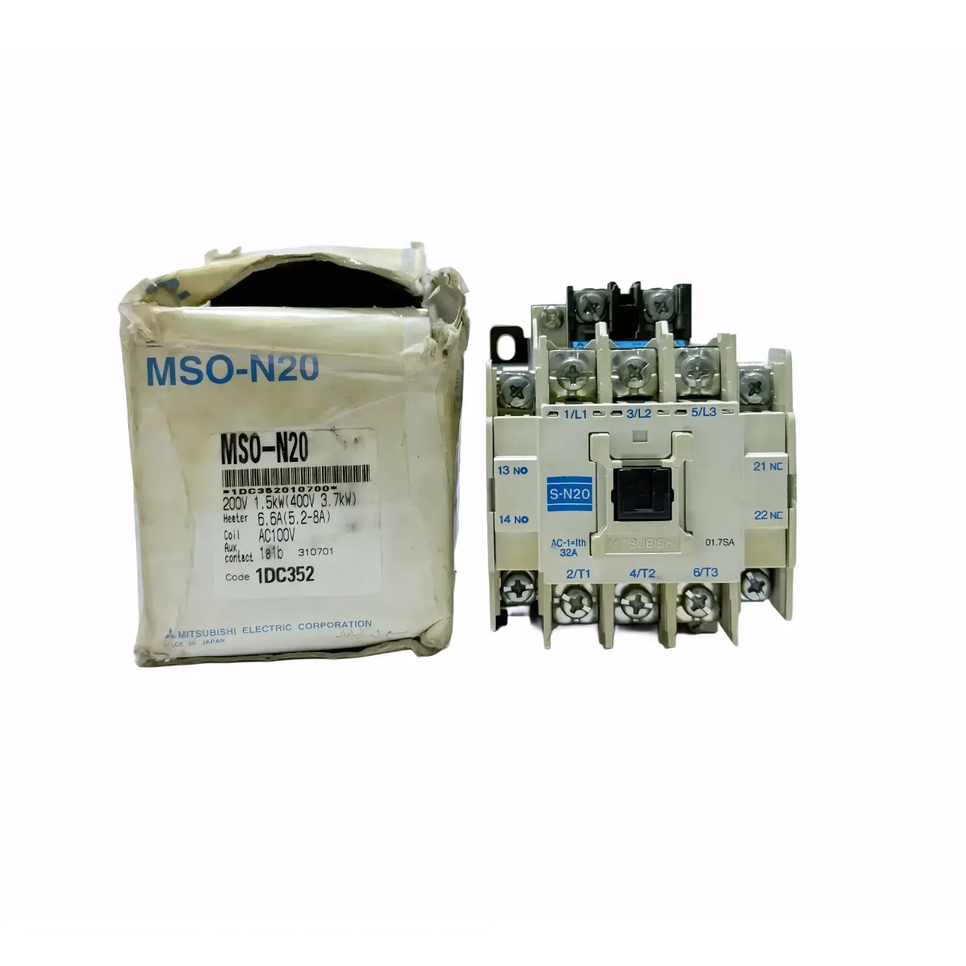 MITSUBISHI MAGNETIC Contactor S-N20 DC 24V