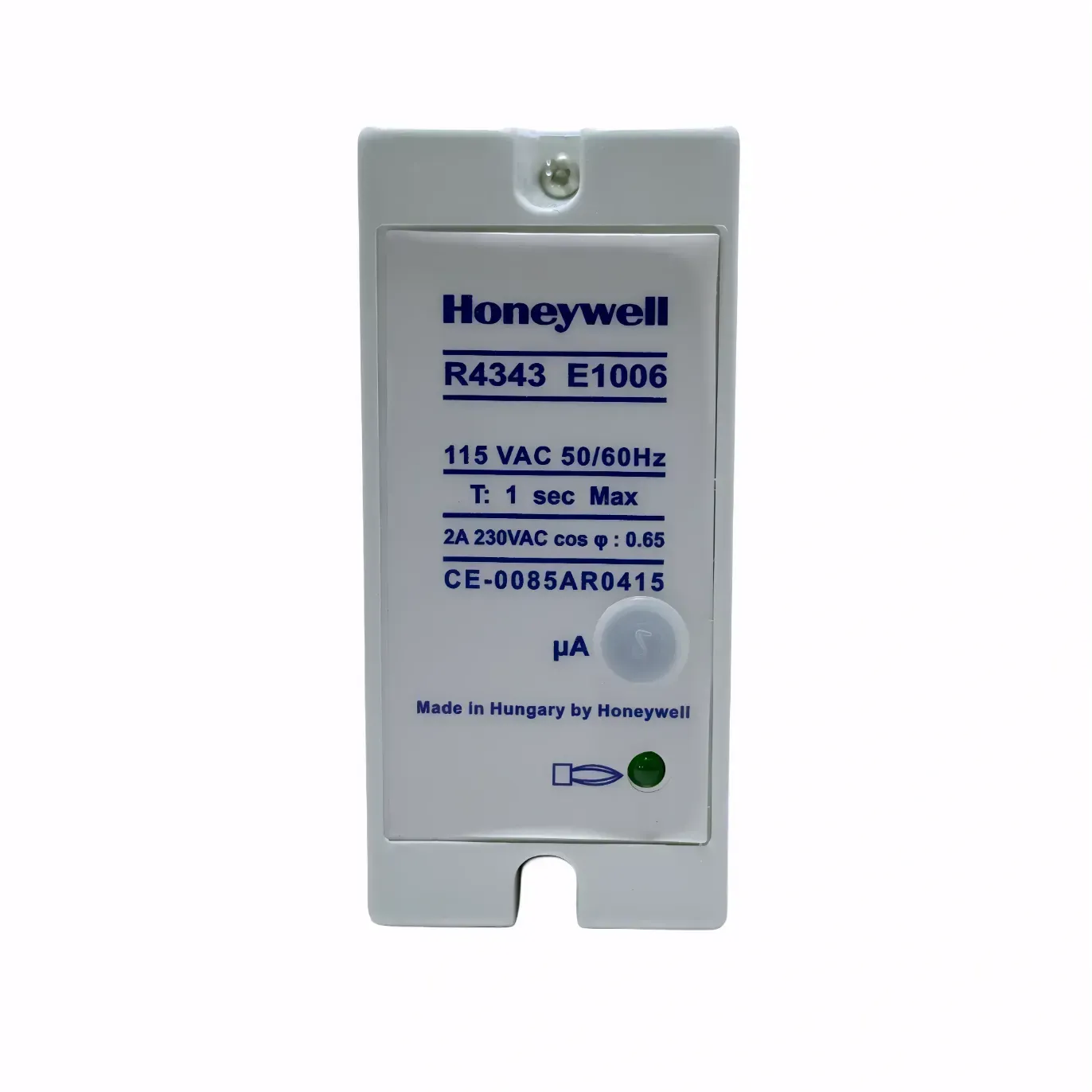 HONEYWELL FLAME DETECTOR RELAY P/N R4343 E1006