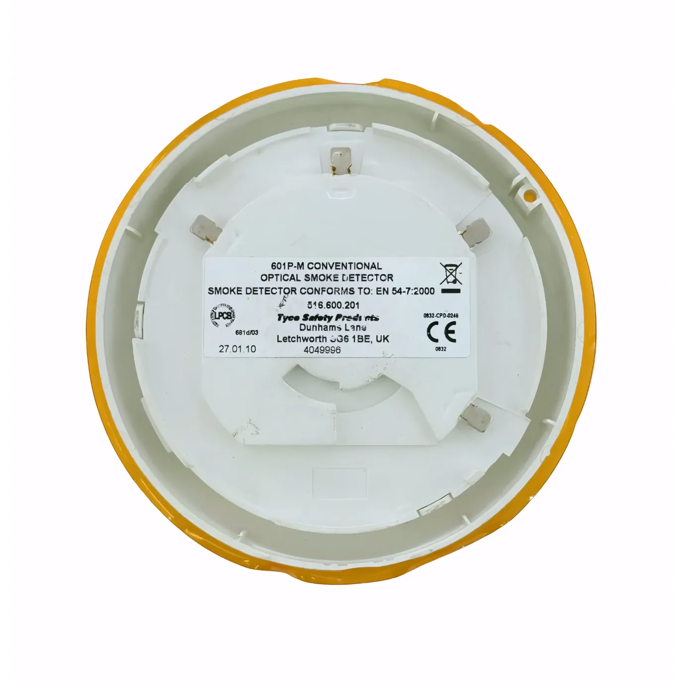TYCO SMOKE DETECTOR 601P-M P/N 516.600.201